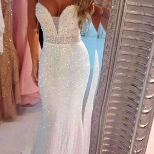 Sherri Hill Wedding Gown  Size 6